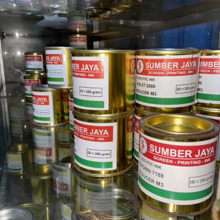 

KODE D36W CAT SABLON SUMBER JAYA PVC 2gr Kertas Tinta Pewarna High Gloss Vinyl Vinil Ink Tinta Pewarna Polymate Ink Warna Warni Color Colorful Cat Paint Painting Prakarya Kerajinan Craft Crafting Art Seni Kesenian Kertakes Alat Peralatan Perlengkapan