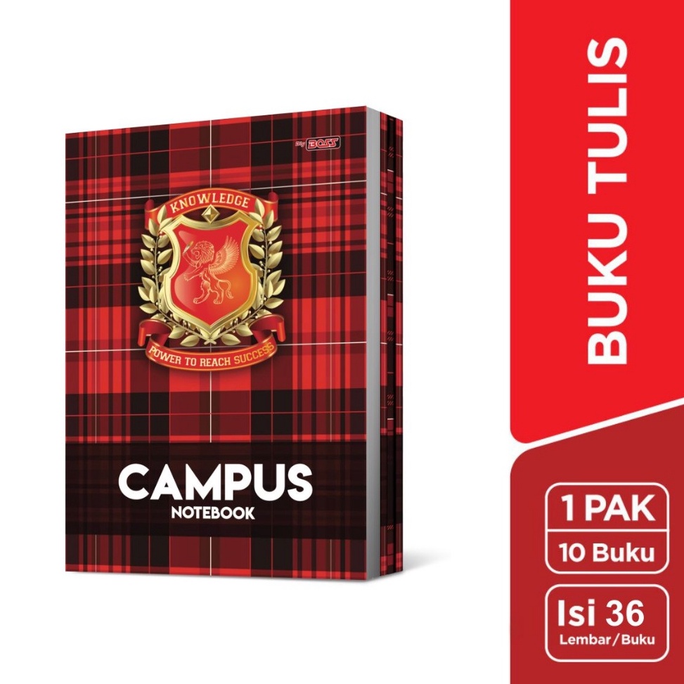 

KODE A73V BMS Bekasi Buku tulis Big Boss 36 Campus