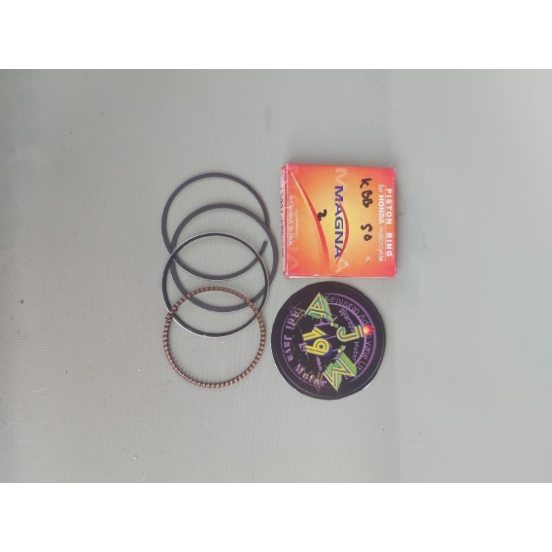 Ring Piston Seher Honda Megapro Tiger KBB Os Oversize 50