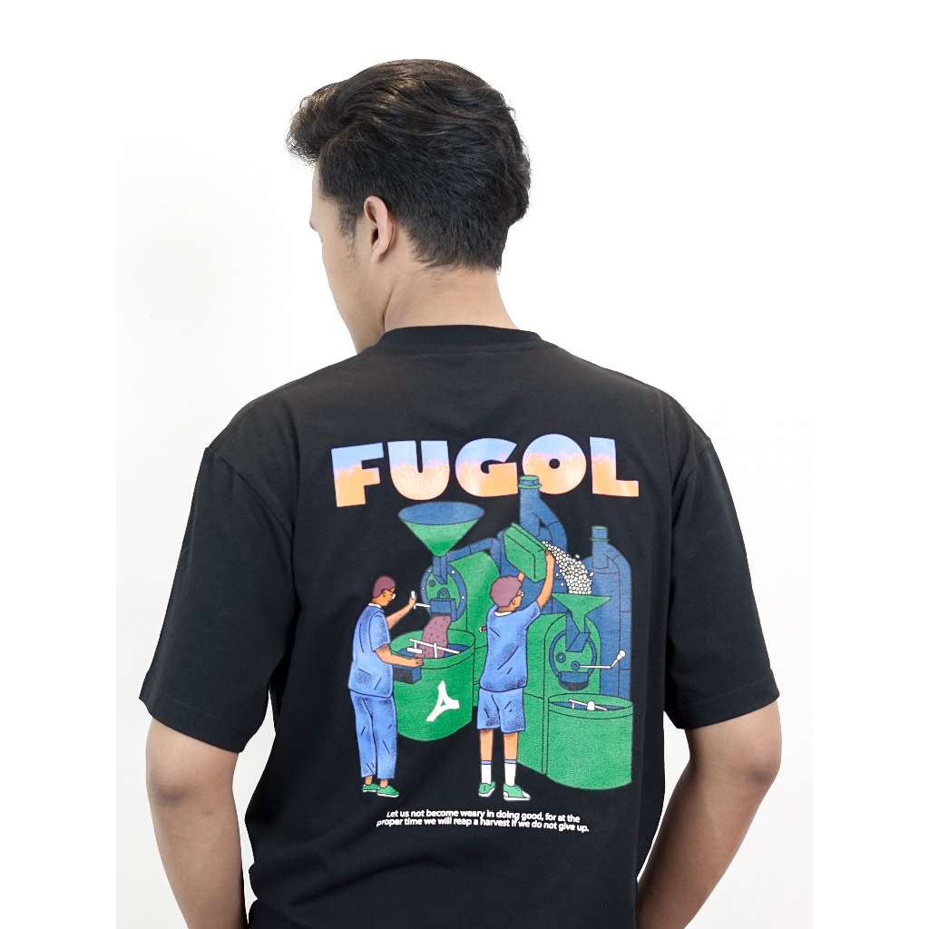 Baju Kaos Tshirt Fugol Coffee Roasters - Roasting Special Edition Fugol