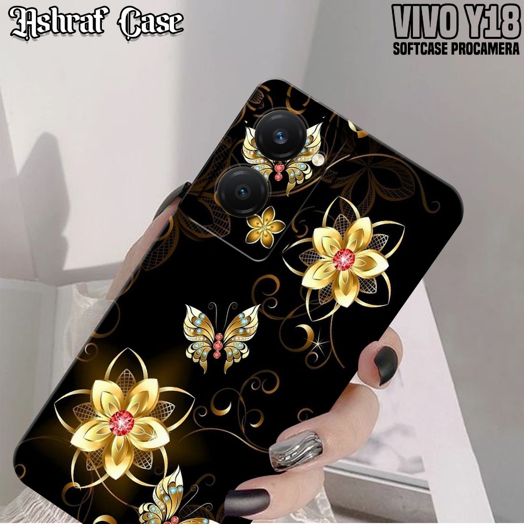 Case VIVO Y18 - Casing Hp VIVO Y18 Terbaru Motif KP - Silikon Hp VIVO Y18 - Softcase Hp VIVO Y18 - K