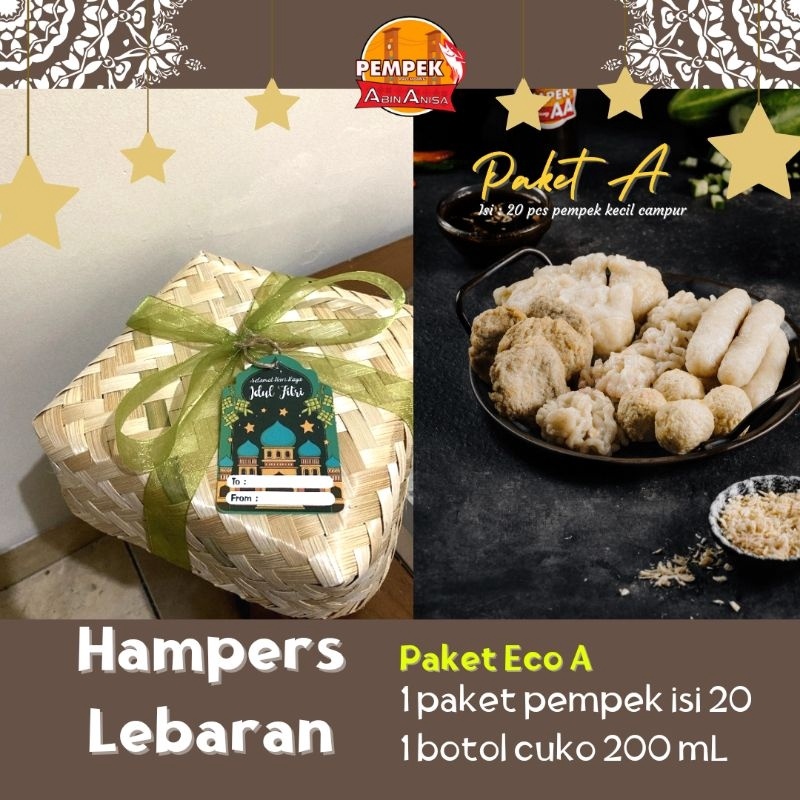 

NEW VARIAN HAMPERS LEBARAN Idul Fitri Pempek Palembang Parsel Murah