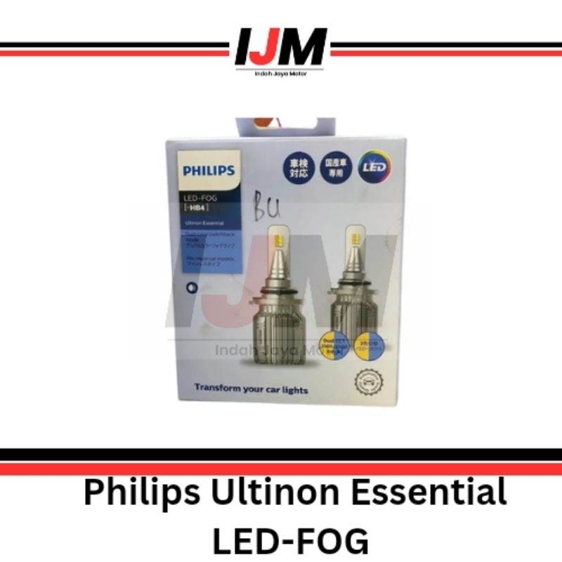Philips LED Ultinon Essential 2 Warna Lampu Mobil