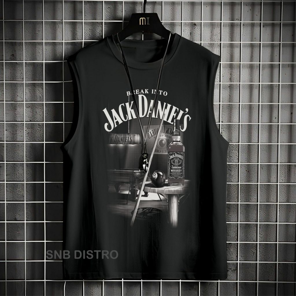 Baju Kaos Singlet Kutung Pria Trendy Tanktop Cowok / Kaos Santai Pria Tanktop
