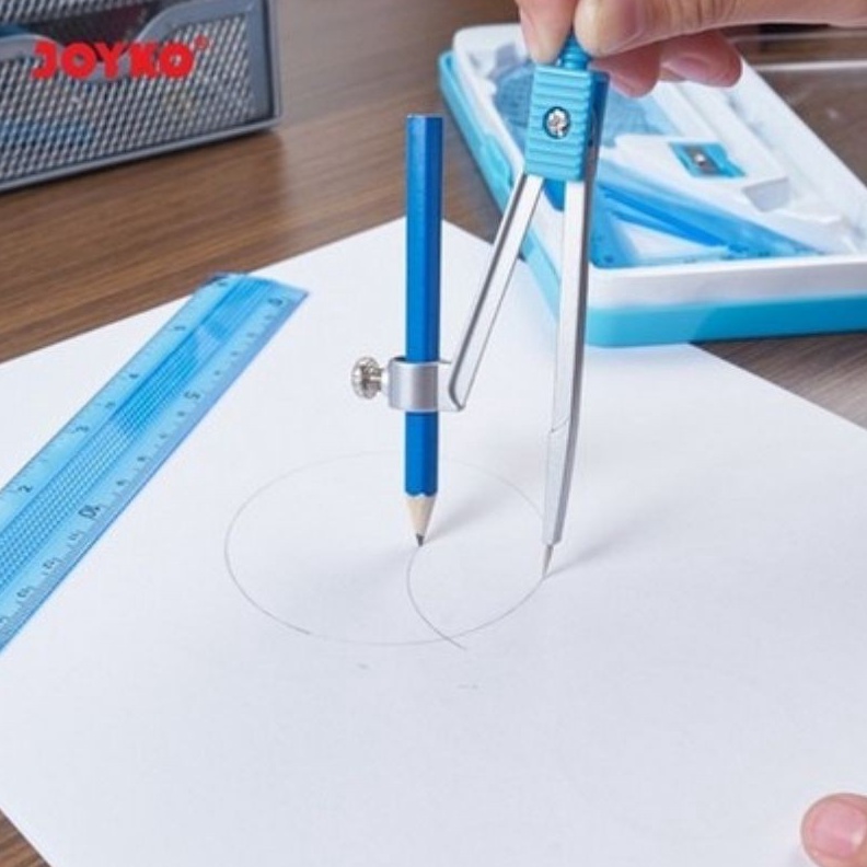 

STOCK MASIH BANYAK Math Set Jangka Penggaris Busur Set MS82 Joyko