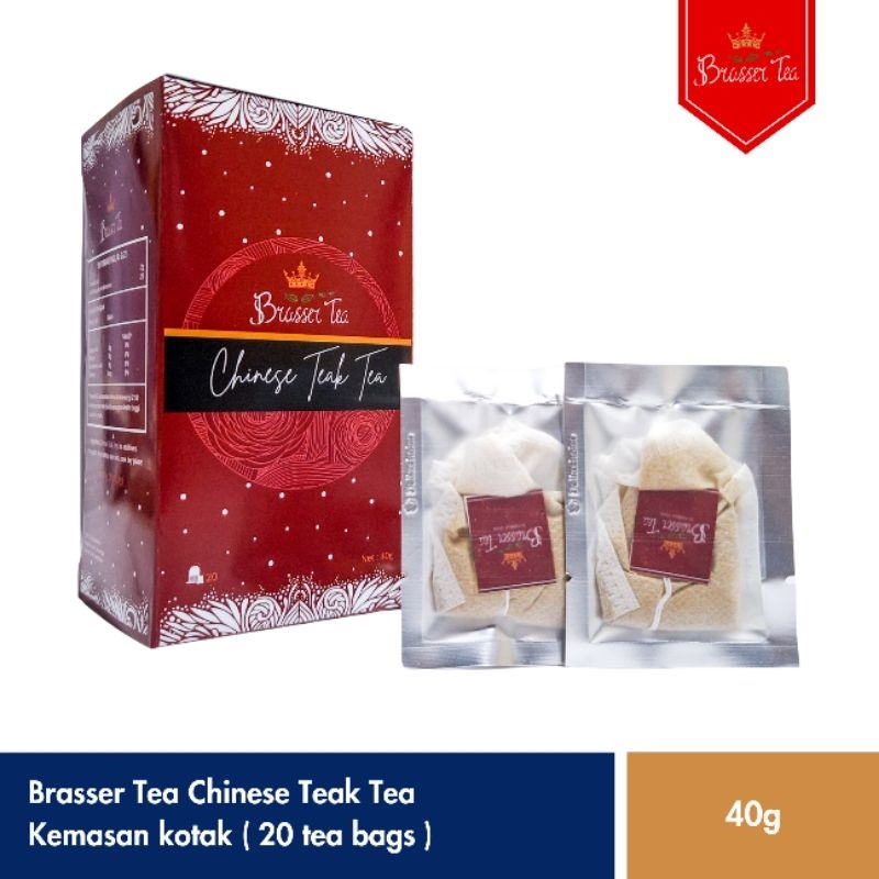 

Chinese Teak Tea | Teh Jati Cina Kemasan Kotak Isi 20 Sachet