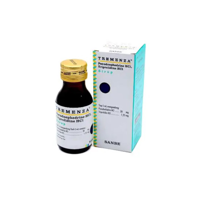 Tremenza Sirup 60 ml (sirup flu untuk anak)