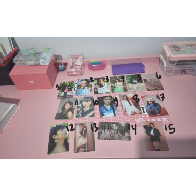 pc new jeans, pc yuna, pc ive hologram, pc waterproof karina, pc waterproof jeno sumpit & pc waterpr