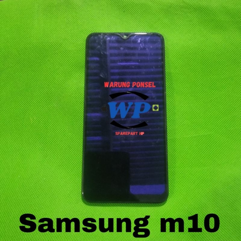 LCD PLUS FRAME SAMSUNG M10 M105  COPOTAN NORMAL