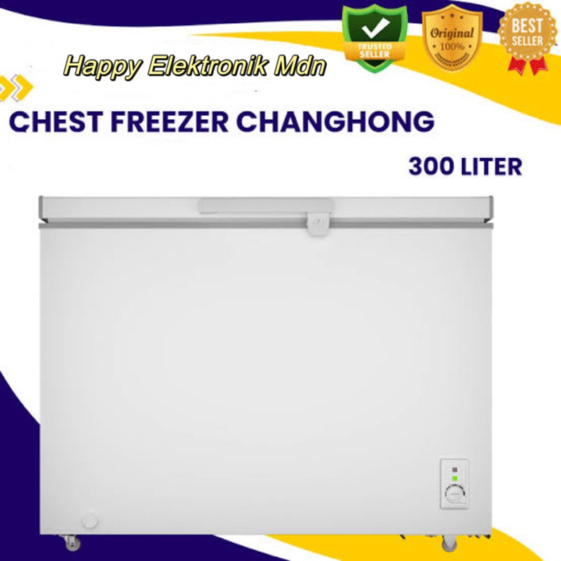 CHEST FREEZER CHANGHONG FCF336DW CHANGHONG FREEZER BOX CHANGHONG FCF 336 FRIESER LOW WATT 280 L CHAN