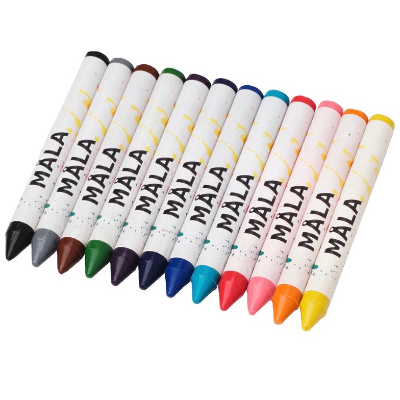 

HOT PROMO mala crayon lilin warna campuran krayon anak alat melukis anak alat mewarnai