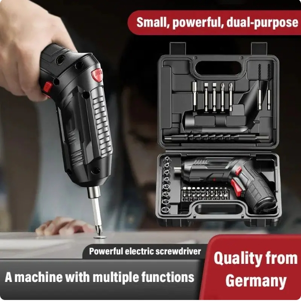 Mesin bor cordless mini 4.2V Cordless Screwdriver / Mesin bor baterai impact  / Obeng Bor Listrik / 