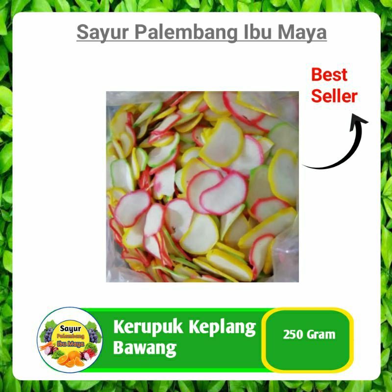 

Kerupuk Kemplang Bawang 250 Gram