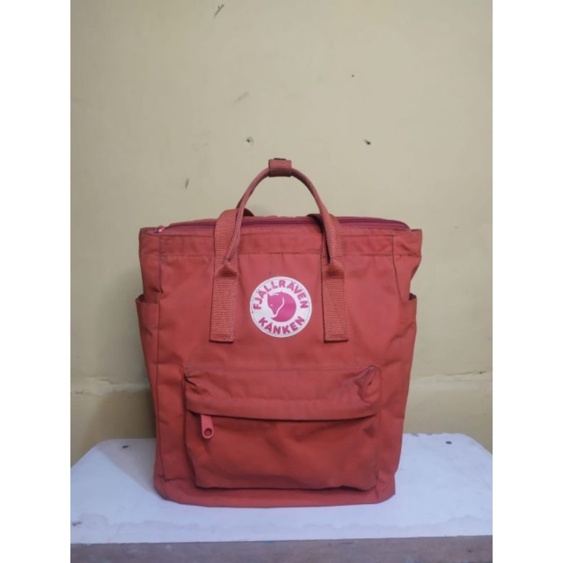 fjallraven kanken totepack ori/tas fjallraven kanken second/fjallraven kanken thrifting