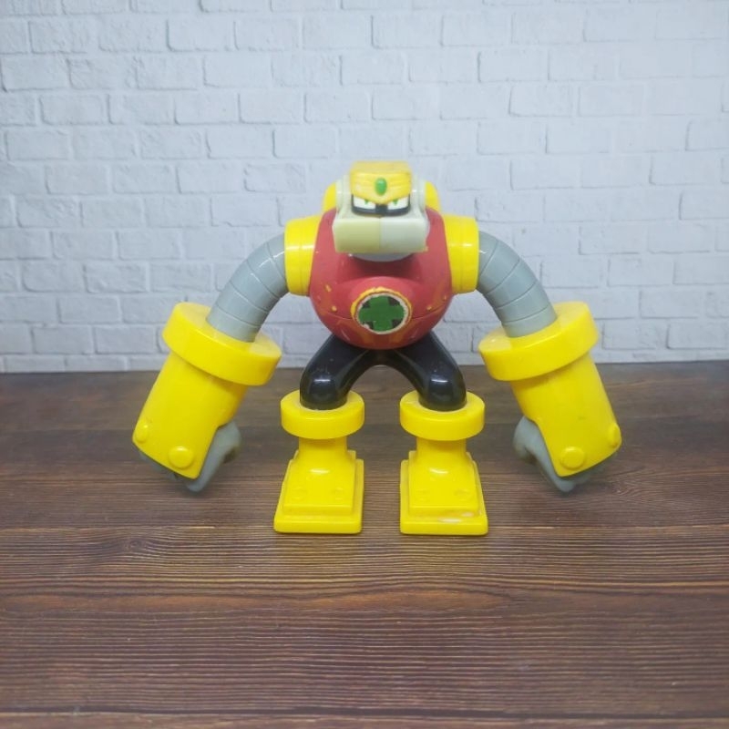 Megaman Gutsman Action Figure Preloved mcd happy meal