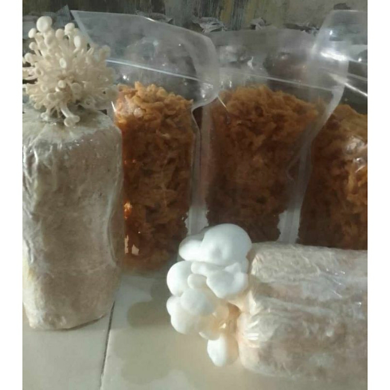 

Jamur Crispy tiram putih rasa original 200gram