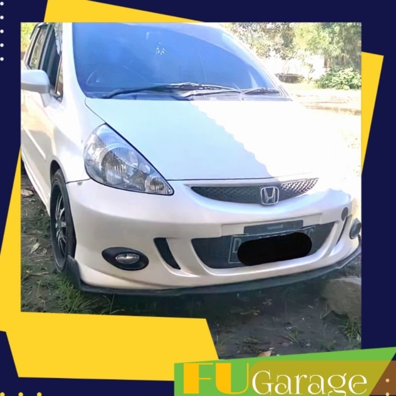Winglet Front Lips Bumper Honda Jazz GD3 fit idsi dan Vtec