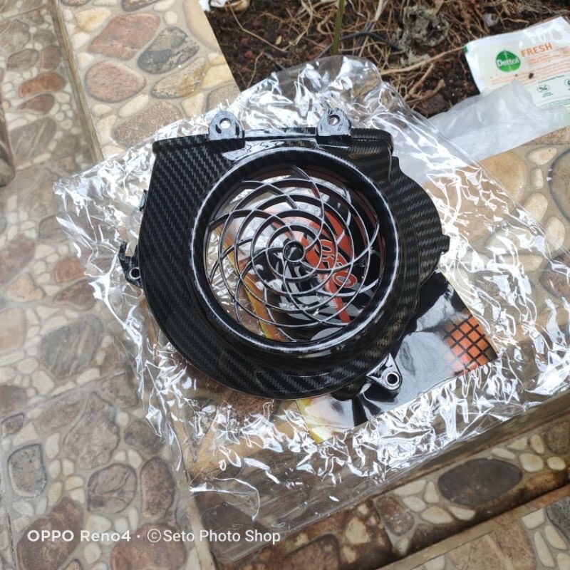 cover tutup kipas beat fi 2014 - 2016 carbon ZORO