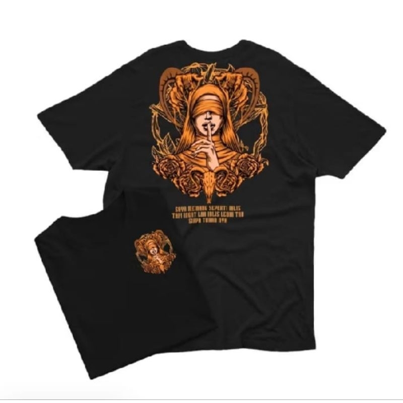 KAOS SAYA MEMANG SEPERTI IBLIS TAPI INGAT IBLIS LEBIH TAU SIAPA TUHANNYA