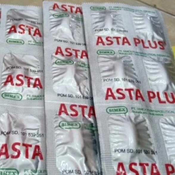 Asta plus strip 6tablet