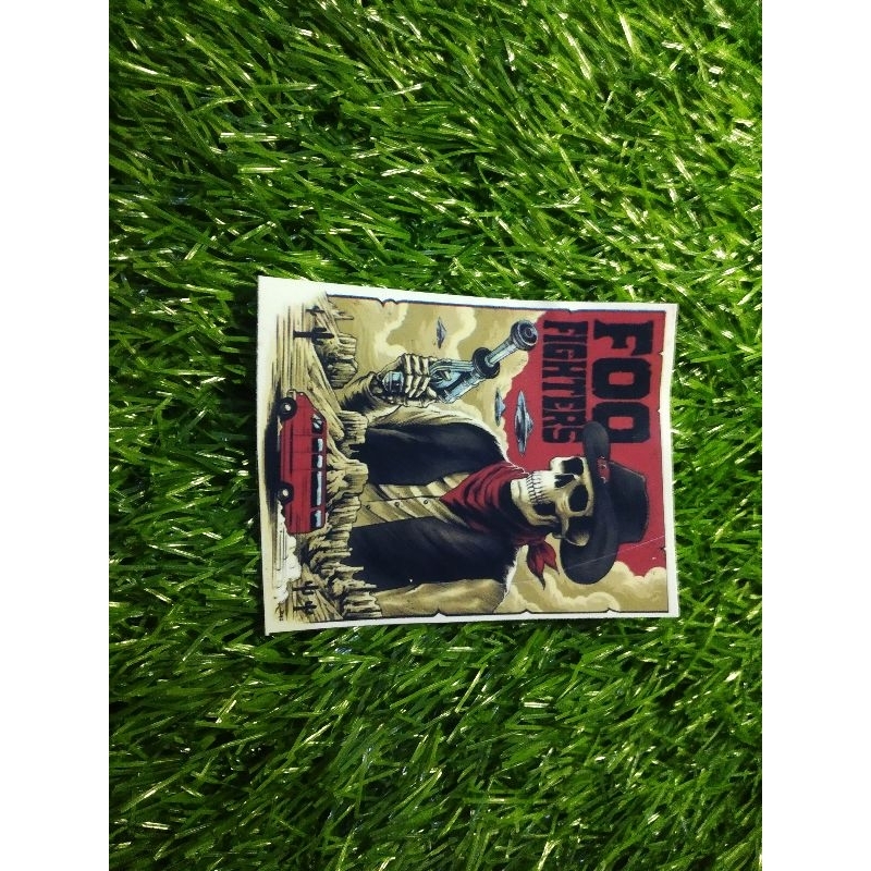 

print stiker foo fighters