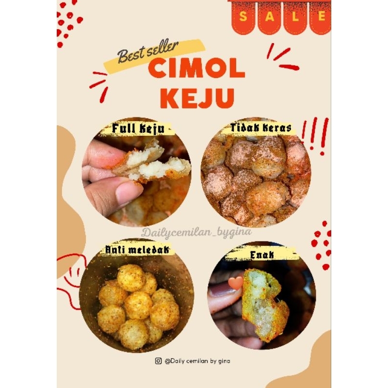 

[BEST SELLER] CIMOL ISI KEJU, ISI 26pcs,ANTI MELEDAK, MURAH DAN ENAK,,