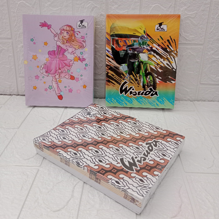 

(1 PAK) Buku Tulis WISUDA 38 Lembar / Buku Tulis Murah