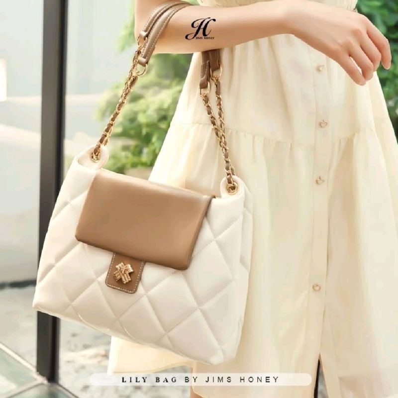 LILY TOTE BAG JIMS HONEY ORIGINAL TAS SELEMPANG WANITA bisa instan tanya stok dulu ya
