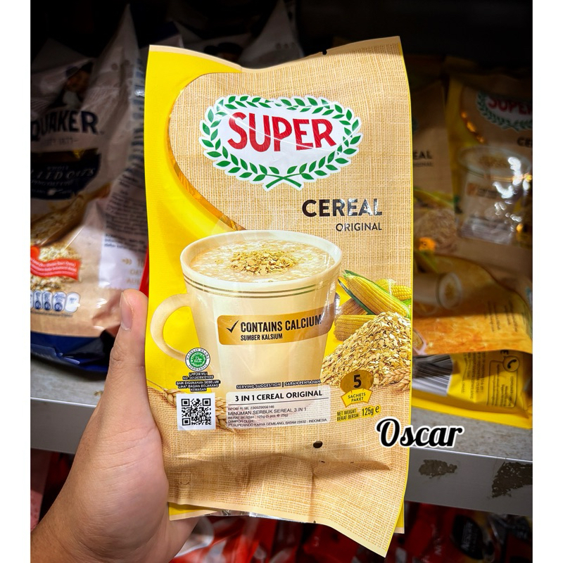 

Super Cereal isi 5 sachet Instant cereal original