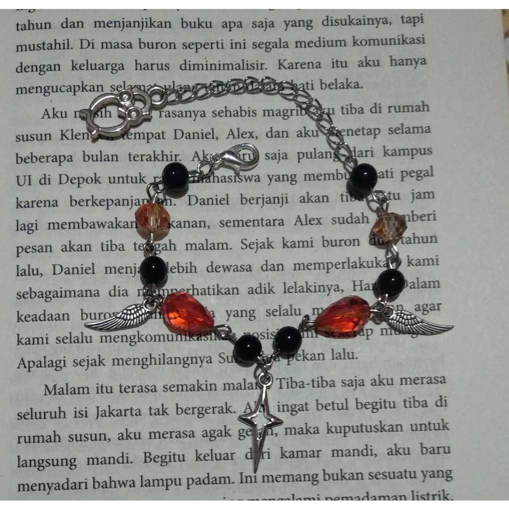 Blood Wings Bracelet | Handmade Bracelet | y2k