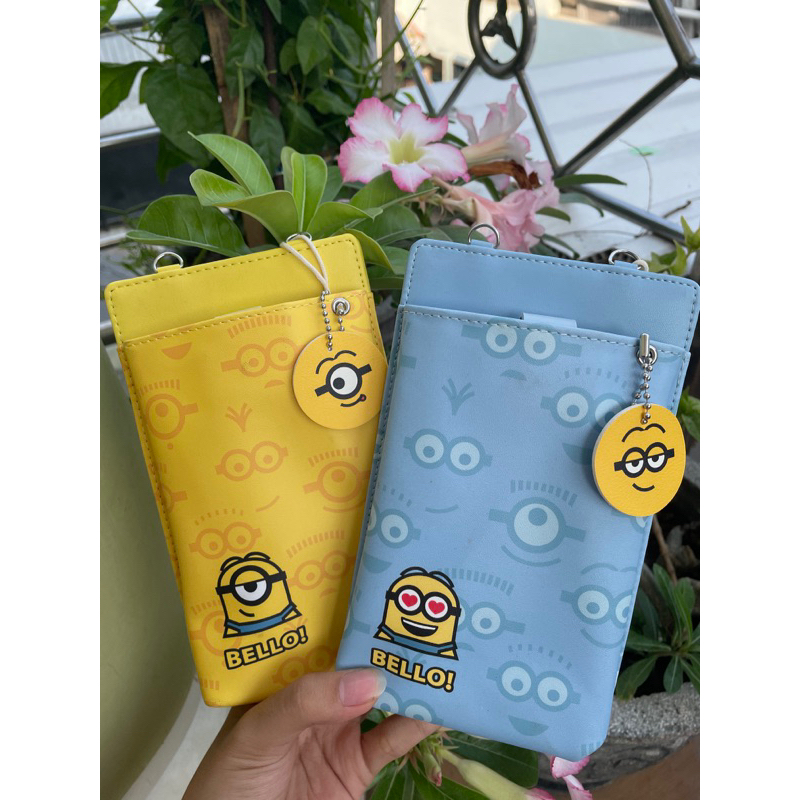 MINISO MINION COLLECTION TAS SELEMPANG CROSSBODY BAG TAS SELEMPANG TAS BAHU MINION LUCU