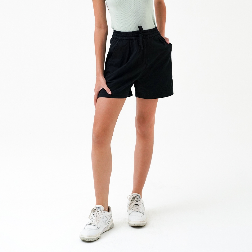 FLIES Celana Pendek Wanita LIN000357F Hitam