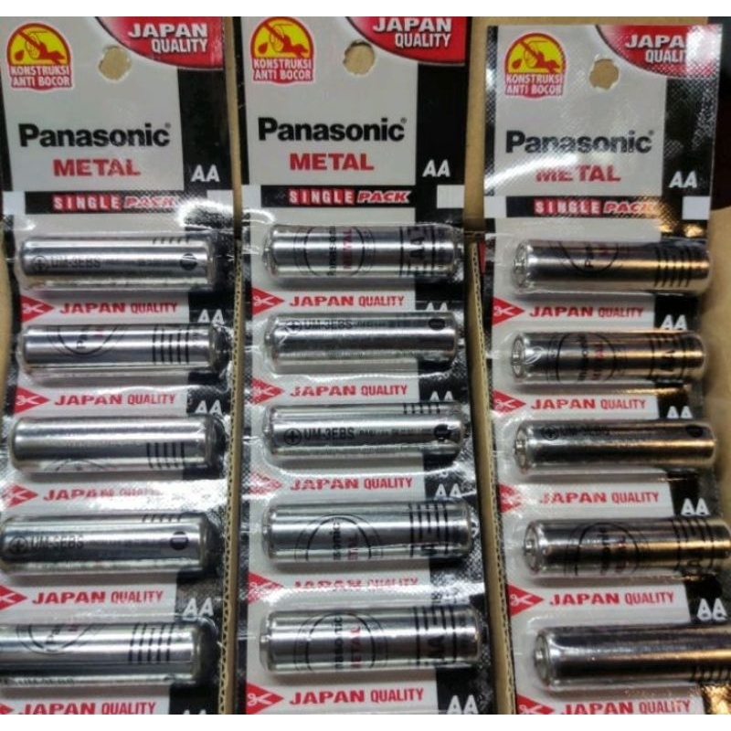 BATERAI JAM DINDING BATERAI PANASONIC A2 AA BATERAI MAINAN