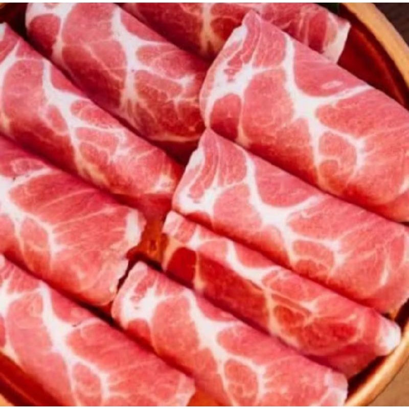 

kapsim slice daging babi bbq 500gr