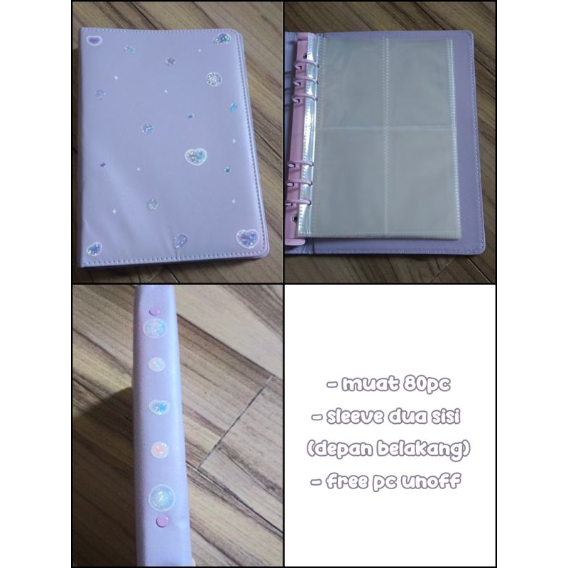 

Binder Photocard A5 + Inner Sleeve Binder