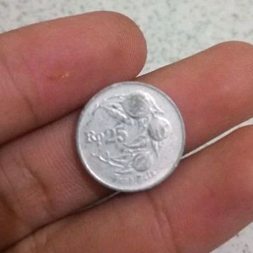 KOIN KUNO 25PERAK INDONESIA TAHUN 1994