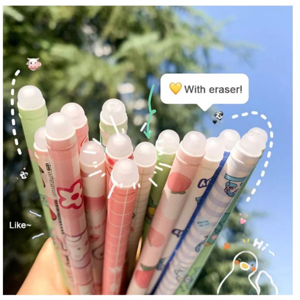 

EA (harga untuk12 PCS) PENA/ Pulpen Gel Tinta Bisa Dihapus-Bolpoin Gel Bisa Dihapus-Lucu PULPEN MAGIC BISA DI HAPUS