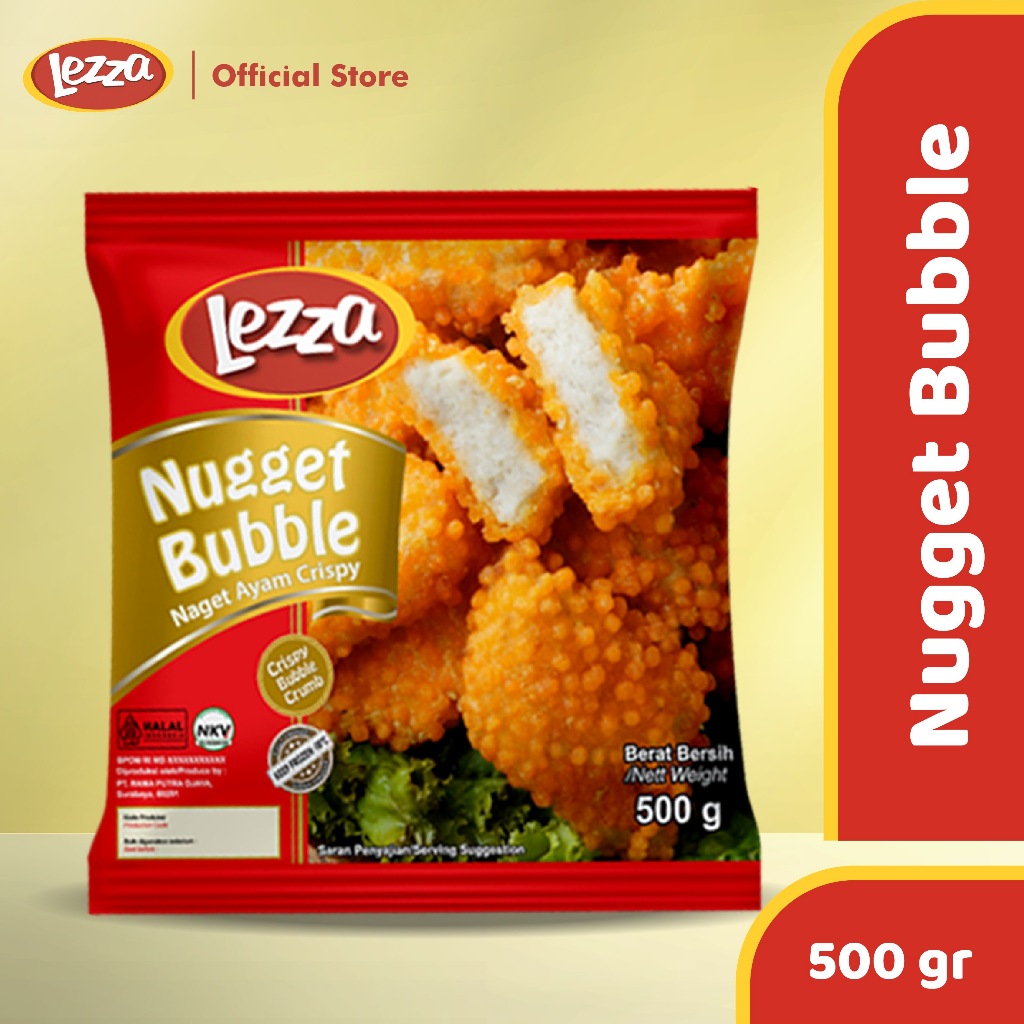 

LEZZA Nugget Ayam Bubble Krispy Frozen