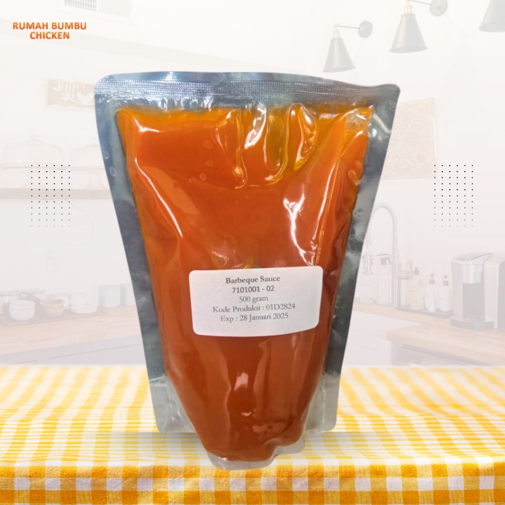

Barbeque Sauce - Saus BBQ 500 gram/pack