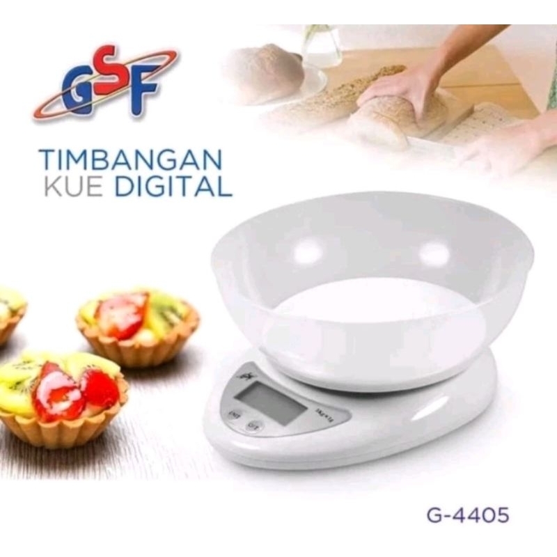 TIMBANGAN KUE DIGITAL 5KG GSF G-4405 timbangan digital mini timbangan digital kecil timbangan gula