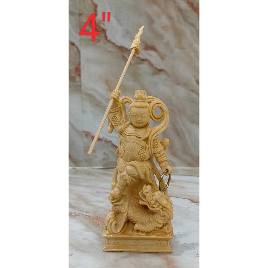 patung dewa naca / naca / nacha -naga - kayu - 4 inch - Polos - g24