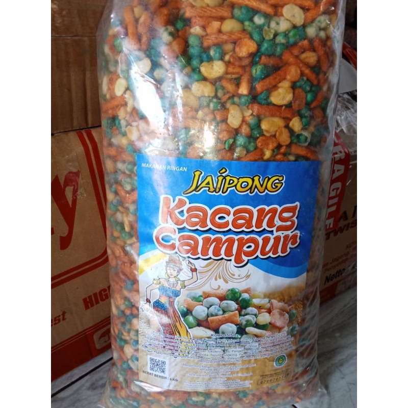 

kacang koro mix/ jaipong Kacang mix 1 KG enak dan gurih