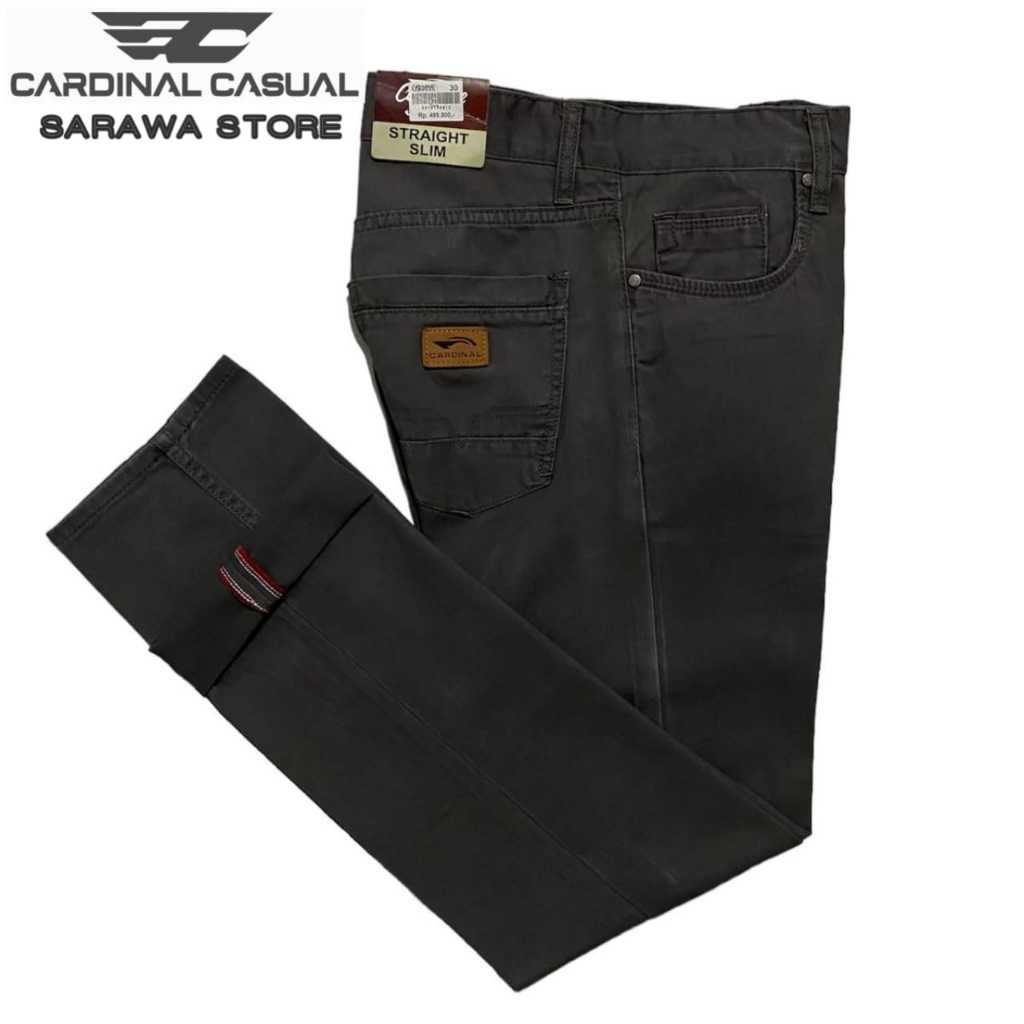 CELANA PANJANG PRIA KANVAS CARDINAL CELANA PANJANG CASUAL CARDINAL CELANA CHINOS CARDINAL TERLARIS
