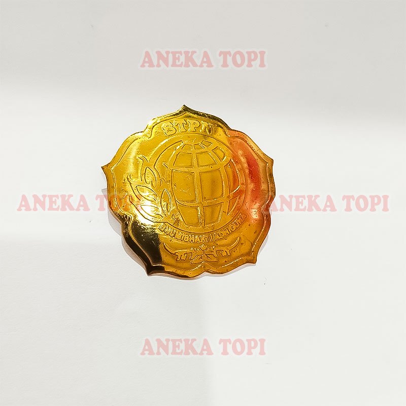 Pin Logo STPN Emblem STPN Emblem Sekolah Pertanahan - Aneka Topi