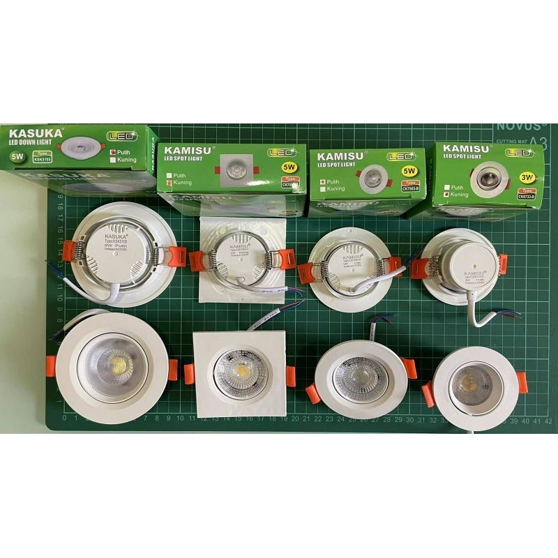 Lampu LED Spotlight Kamisu 3watt Murah