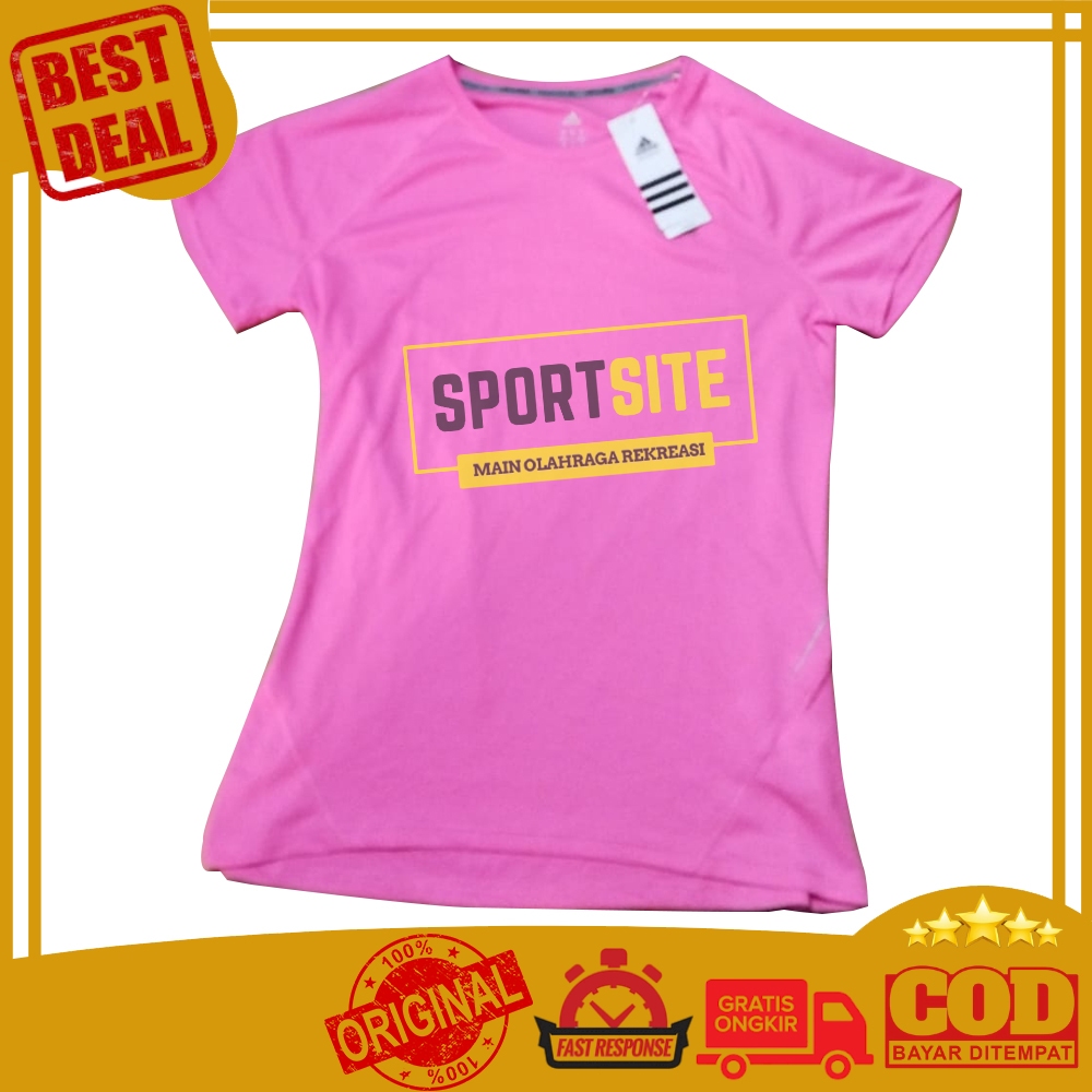 Adidas Sequential Climacool Run Kaos Baju Olahraga Running Fitness