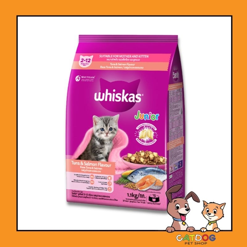 Whiskas Junior Tuna & Salmon 1.1kg