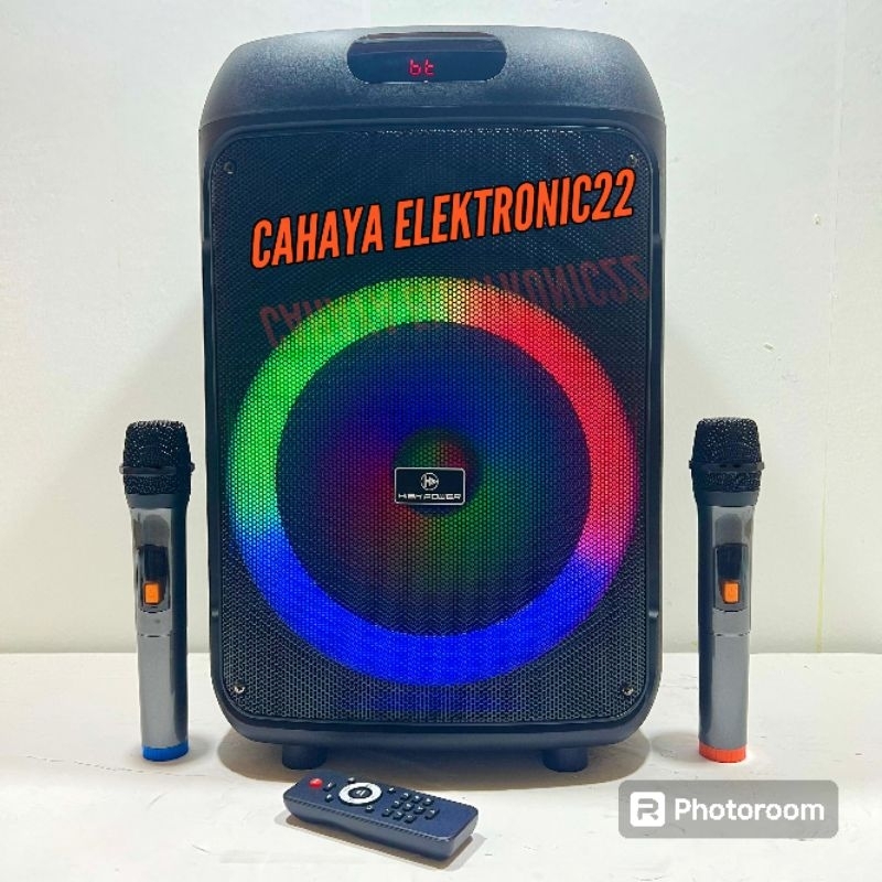 Speaker Portable Wireless High Power 777 Plus Original 12 inch