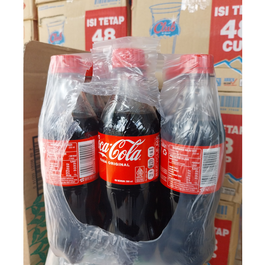 

Coca-Cola Sugar Minuman Soda 390ml (pcs)