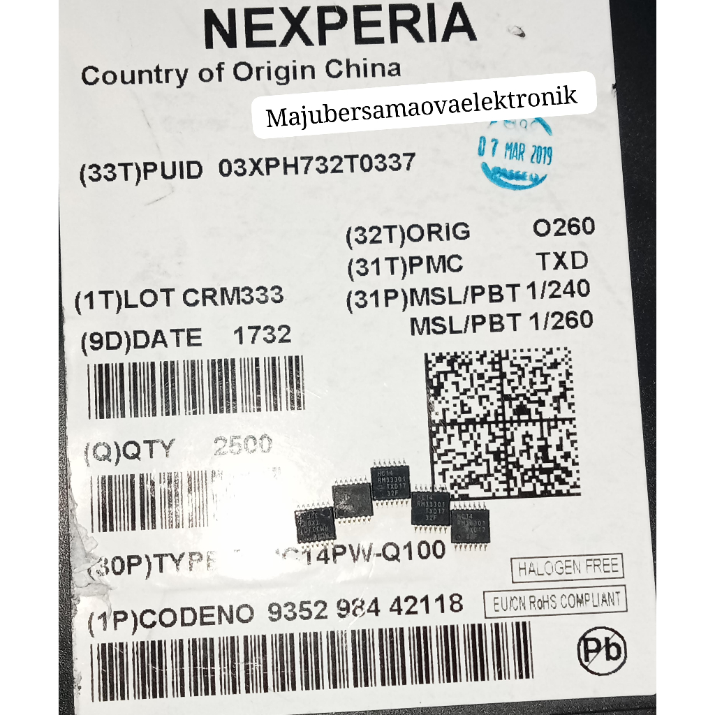 HC14 SN74HC14 SN74HC14PWR TSSOP-14 Original